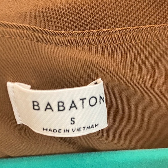 Aritzia Brown gallery draped Top - Picture 2 of 2